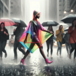 Z czego wykonana jest peleryna przeciwdeszczowa?