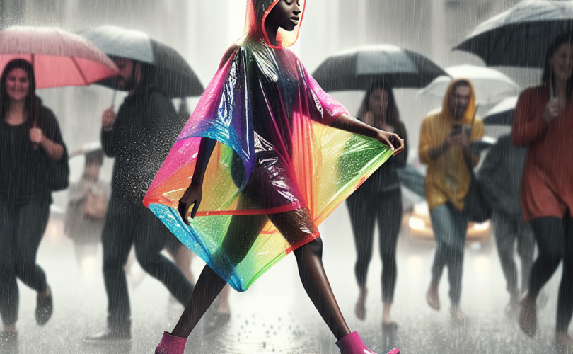 Z czego wykonana jest peleryna przeciwdeszczowa?