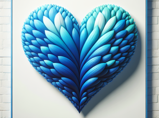 Co oznacza niebieskie serce?