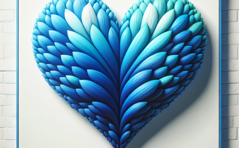 Co oznacza niebieskie serce?