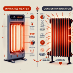 Jakie są różnice w wydajności między promiennikami ciepła na podczerwień a konwencjonalnymi grzejnikami?