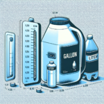 Galon a litr – jak je przeliczać?