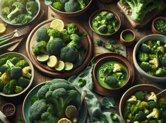 Brokuł – przepis na dania z zielonym warzywem