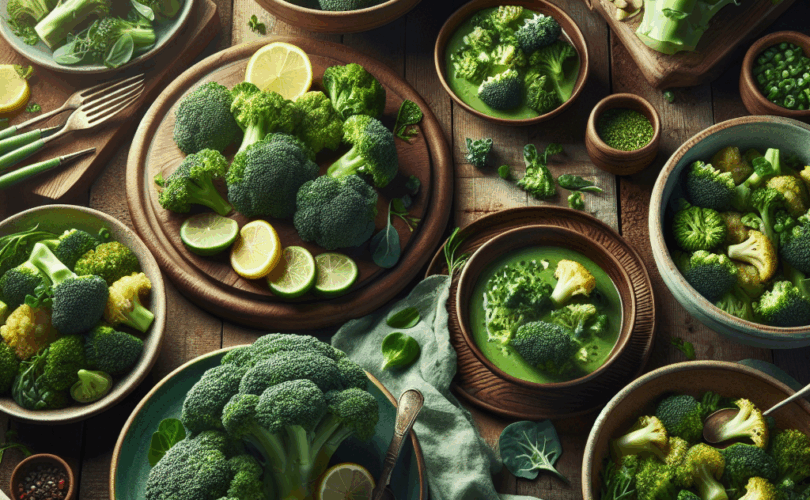 Brokuł – przepis na dania z zielonym warzywem