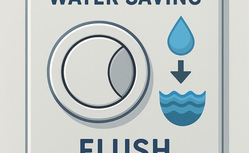 Czy przycisk do spłuczki wpływa na oszczędność wody?